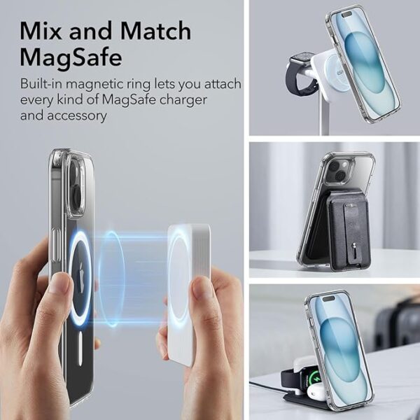 iPhone 15 Case, Compatible with MagSafe - Image 3