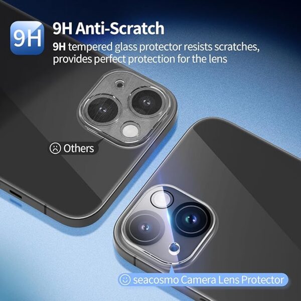 iPhone 15 Case 6.1 Inch, Full-Body Shockproof Case with Built-in Glass Screen - Image 2